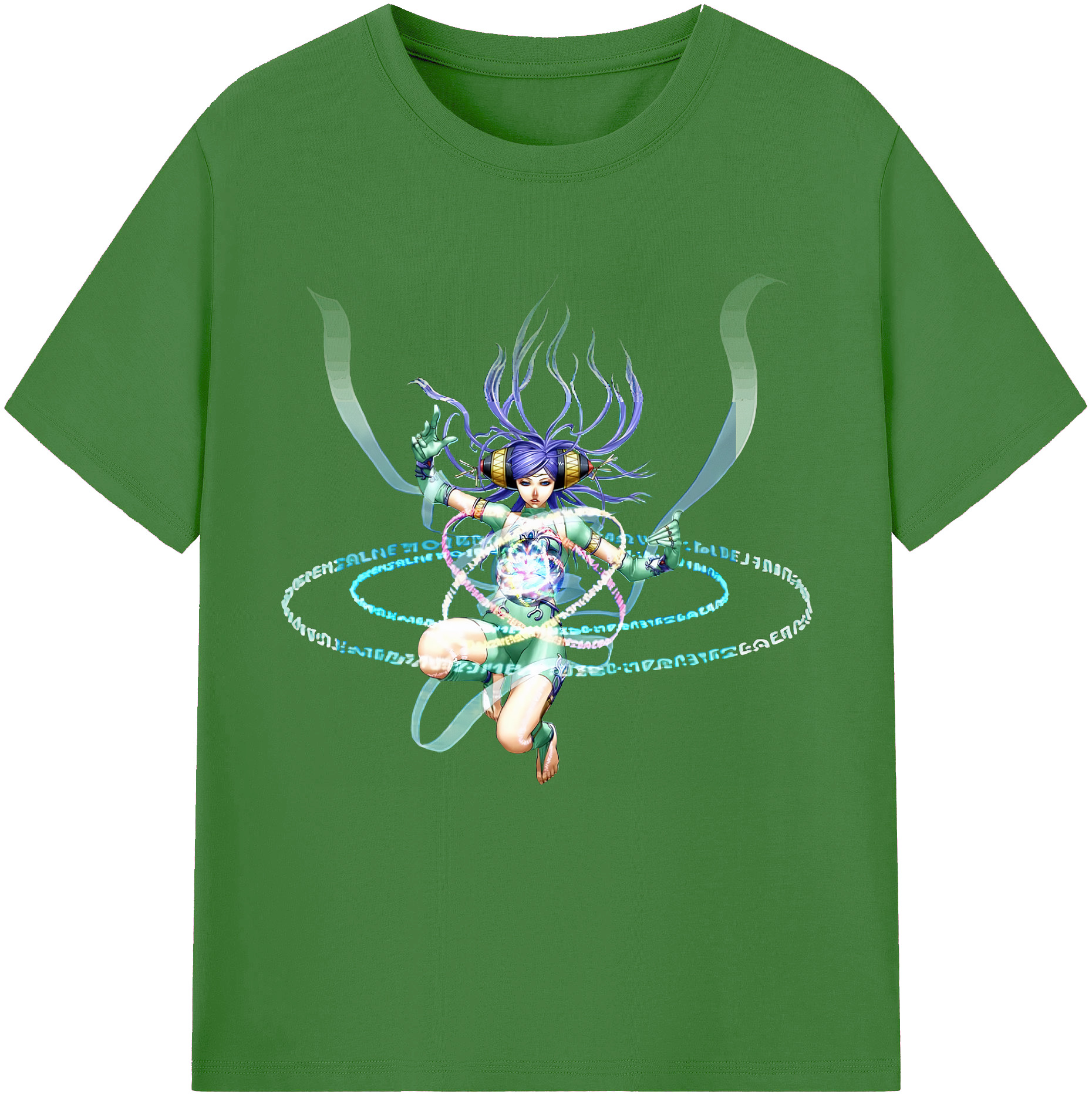 （画像用） 遊☆戯☆王 Yu-Gi-Oh! レディースカジュアルプリントTシャツ（綿100％）